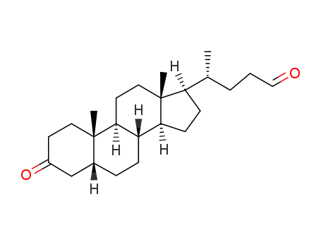 (4R)-4-[(5R,8R,9S,10S,13R,14S,17R)-10,13-dimethyl-3-oxohexadecahydro-1H-cyclopenta[a]phenanthren-17-yl]pentanal