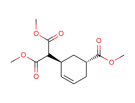 Propanedioic acid, [5-(methoxycarbonyl)-2-cyclohexen-1-yl]-, dimethyl
ester, trans-