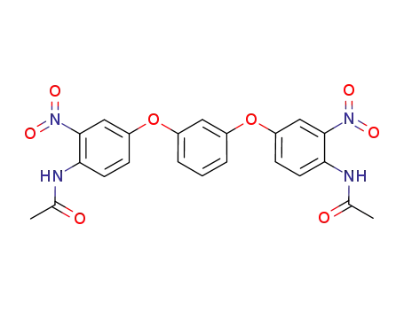 1,3-bis(4-N-acetylamino-3-nitrophenoxy)benzene