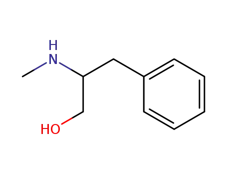 Molecular Structure of 91251-73-9 (BETA-METHYLAMINO PHENYLPROPYL ALCOHOL)