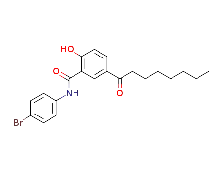 N-(4-Bromo-phenyl)-2-hydroxy-5-octanoyl-benzamide