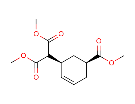 Propanedioic acid, [(1S,5S)-5-(methoxycarbonyl)-2-cyclohexen-1-yl]-,
dimethyl ester