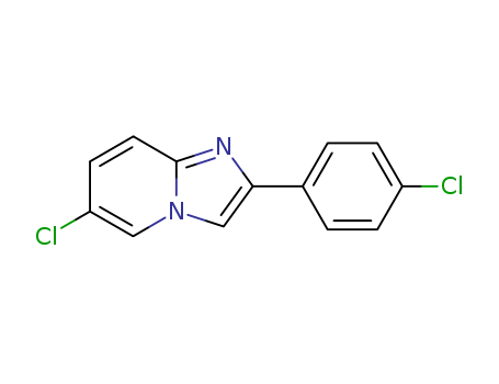 Imidazo[1,2-a]pyridine,6-chloro-2-(4-chlorophenyl)-