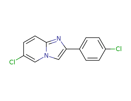 6-Chloro-2-(4-chlorophenyl)imidazo[1,2-α]pyridine