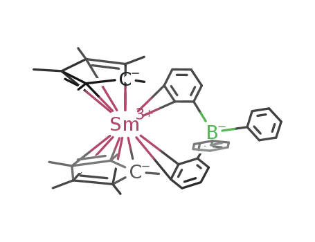 [(η5-pentamethylcyclopentadienyl)2Sm(μ-Ph)2BPh2]