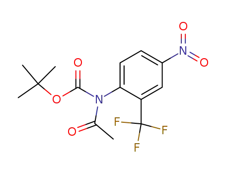Acetyl-(4-nitro-2-trifluoromethyl-phenyl)-carbamic acid tert-butyl ester