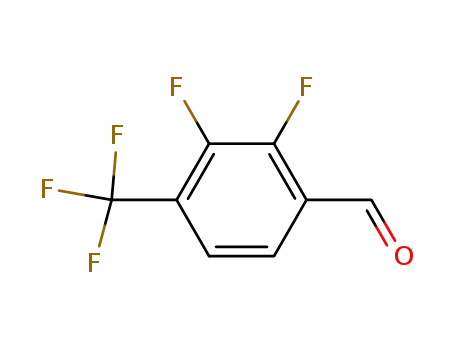 Molecular Structure of 134099-20-0 (2,3-Difluoro-4-(trifluoromethyl)benzaldehyde)