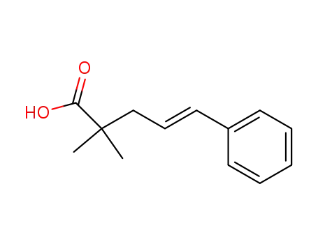 trans-2,2-dimethyl-5-phenyl-pent-4-enoic acid