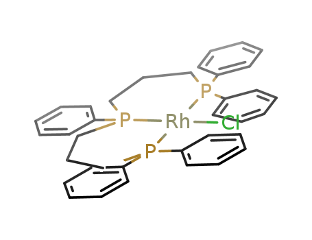 Rhodium, [bis[3- (diphenylphosphino)propyl]phenylphosphine-P,P, P]chloro-, (SP-4-3)- cas  34964-03-9