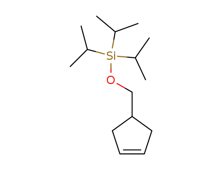 Silane, (3-cyclopenten-1-ylmethoxy)tris(1-methylethyl)-