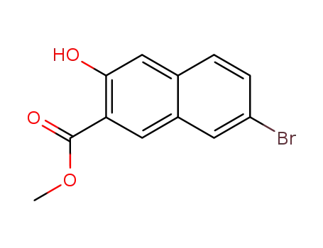2-Naphthalenecarboxylic acid, 7-bromo-3-hydroxy-, methyl ester