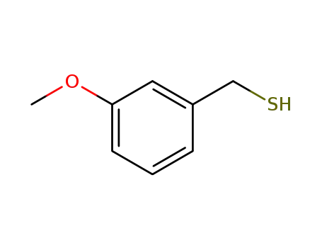 Molecular Structure of 7166-64-5 (3-Methoxybenzenemethanethiol)