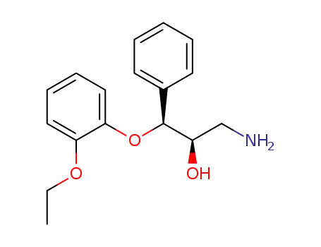 (1S,2R)-3-amino-1-(2-ethoxyphenoxy)-1-phenylpropan-2-ol