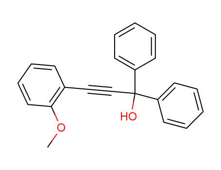 3-(2-methoxyphenyl)-1,1-diphenylprop-2-yn-1-ol