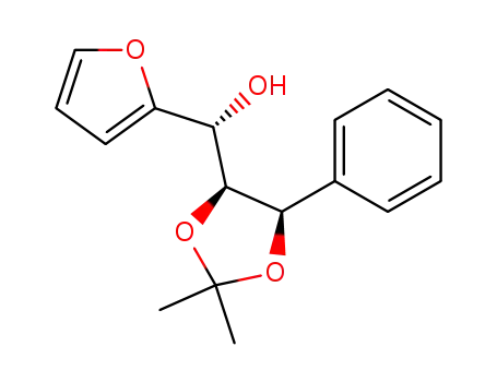 (R)-((4S,5R)-2,2-Dimethyl-5-phenyl-[1,3]dioxolan-4-yl)-furan-2-yl-methanol