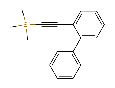 1-phenyl-2-{2-(trimethylsilyl)ethynyl}benzene