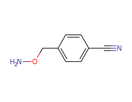Molecular Structure of 1782-39-4 (Benzonitrile, 4-[(aminooxy)methyl]-)
