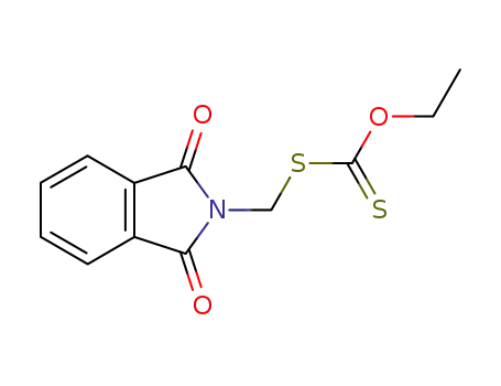 Molecular Structure of 19194-55-9 (O-ethyl S-phthalimidomethyl dithiocarbonate)