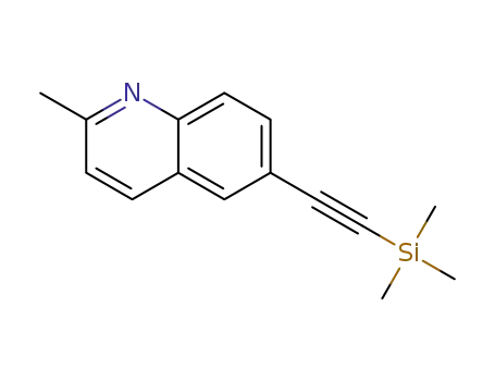 2-methyl-6-trimethylsilanylethynylquinoline