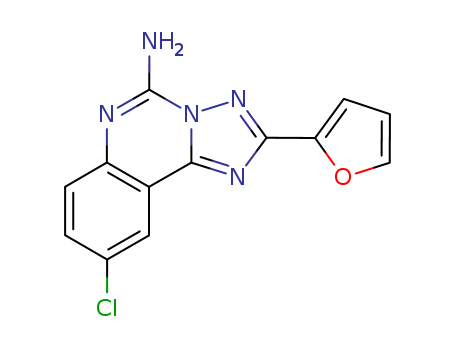 CGS 15943;9-Chloro-2-(2-furanyl)-[1,2,4]triazolo[1,5-c]quinazolin-5-aMine