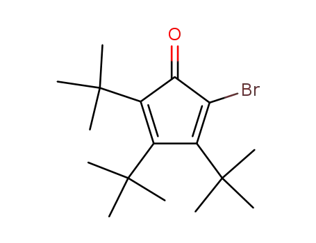 2-Bromo-3,4,5-tri-tert-butylcyclopenta-2,4-dien-1-one