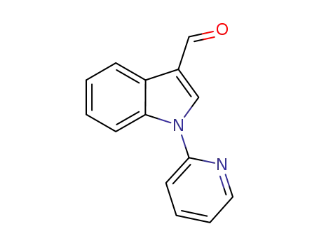 1-(pyridin-2yl)-1H-indole-3-carboxaldehyde