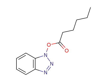 Hexanoic acid benzotriazol-1-yl ester