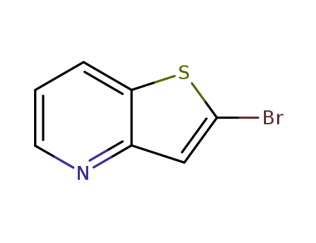Molecular Structure of 94191-15-8 (2-bromothieno[3,2-b]pyridine)