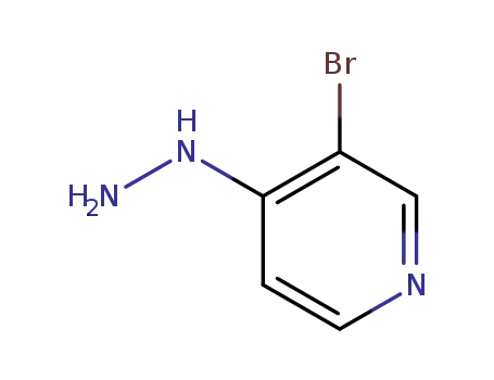Molecular Structure of 1202941-04-5 (3-bromo-4-hydrazinylpyridine)