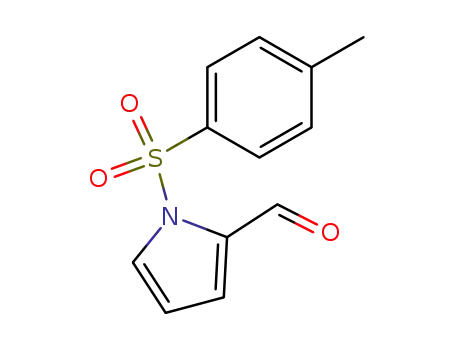 Molecular Structure of 102619-05-6 (1-(P-TOLUENESULFONYL)PYRROLE-2-ALDEHYDE)