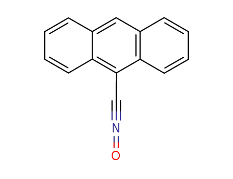 Molecular Structure of 2904-61-2 (anthracene-9-carbonitrile N-oxide)