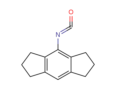 Molecular Structure of 210827-31-9 (4-isocyanato-1,2,3,5,6, 7-hexahydro-s-indacene)