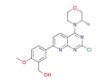 (S)-(5-(2-chloro-4-(3-methylmorpholinyl)pyrido[2,3-d]pyrimidin-7-yl)-2-methoxyphenyl)methanol