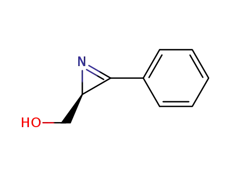Molecular Structure of 192370-02-8 (2H-Azirine-2-methanol, 3-phenyl-, (2S)- (9CI))
