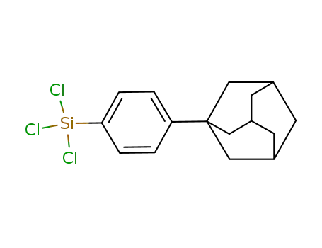 1-<p-(trichlorosilyl)phenyl>adamantane