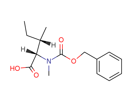 (2S,3S)-2-(((Benzyloxy)carbonyl)(methyl)amino)-3-methylpentanoic acid