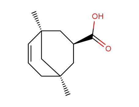 (+/-)-1,5-dimethylbicyclo<3.3.1>non-6-en-3-endo-carboxylic acid
