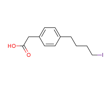 Benzeneacetic acid, 4-(4-iodobutyl)-