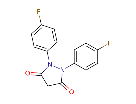 3,5-Pyrazolidinedione, 1,2-bis(4-fluorophenyl)-