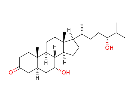 Cholestan-3-one, 7,24-dihydroxy-, (5a,7a,24R)-