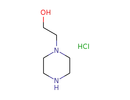 Molecular Structure of 57938-64-4 (1-Piperazineethanol, monohydrochloride)