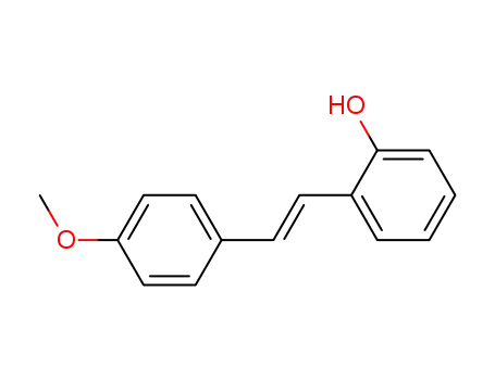 Phenol, 2-[(1E)-2-(4-methoxyphenyl)ethenyl]-