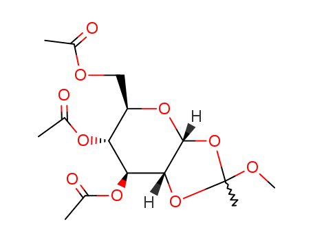 3,4,6-Tri-O-acetyl-a-D-glucopyranose1,2-(methylorthoacetate)