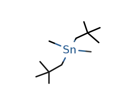 Molecular Structure of 89748-42-5 (Stannane, bis(2,2-dimethylpropyl)dimethyl-)