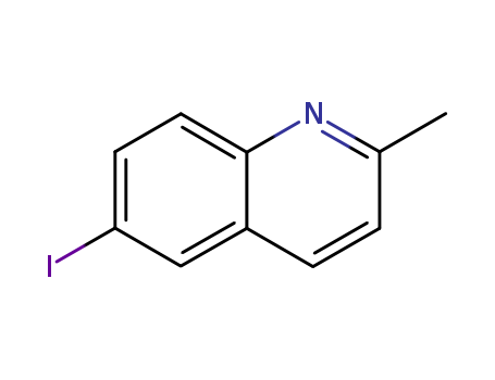 Quinoline, 6-iodo-2-methyl-