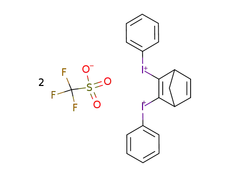 bis<phenyl<<(trifluoromethyl)sulfonyl>oxy>iodo>norbornadiene
