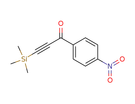 2-Propyn-1-one, 1-(4-nitrophenyl)-3-(trimethylsilyl)-