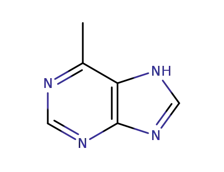 Molecular Structure of 2004-03-7 (6-Methylpurine)
