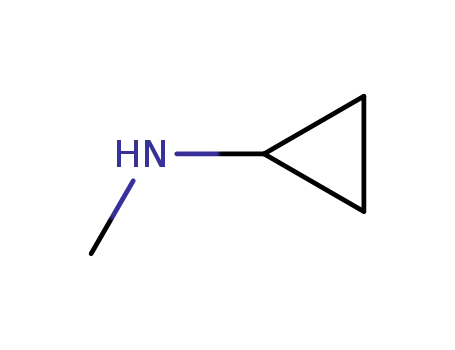 Molecular Structure of 5163-20-2 (N-Cyclopropylmethylamine)