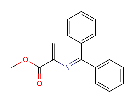 2-Propenoic acid, 2-[(diphenylmethylene)amino]-, methyl ester